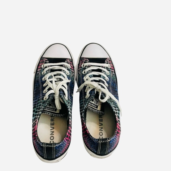 Converse Chuck Taylor All Star Platform Low Digital Daze Crocodile Women's 7 - Picture 5 of 12